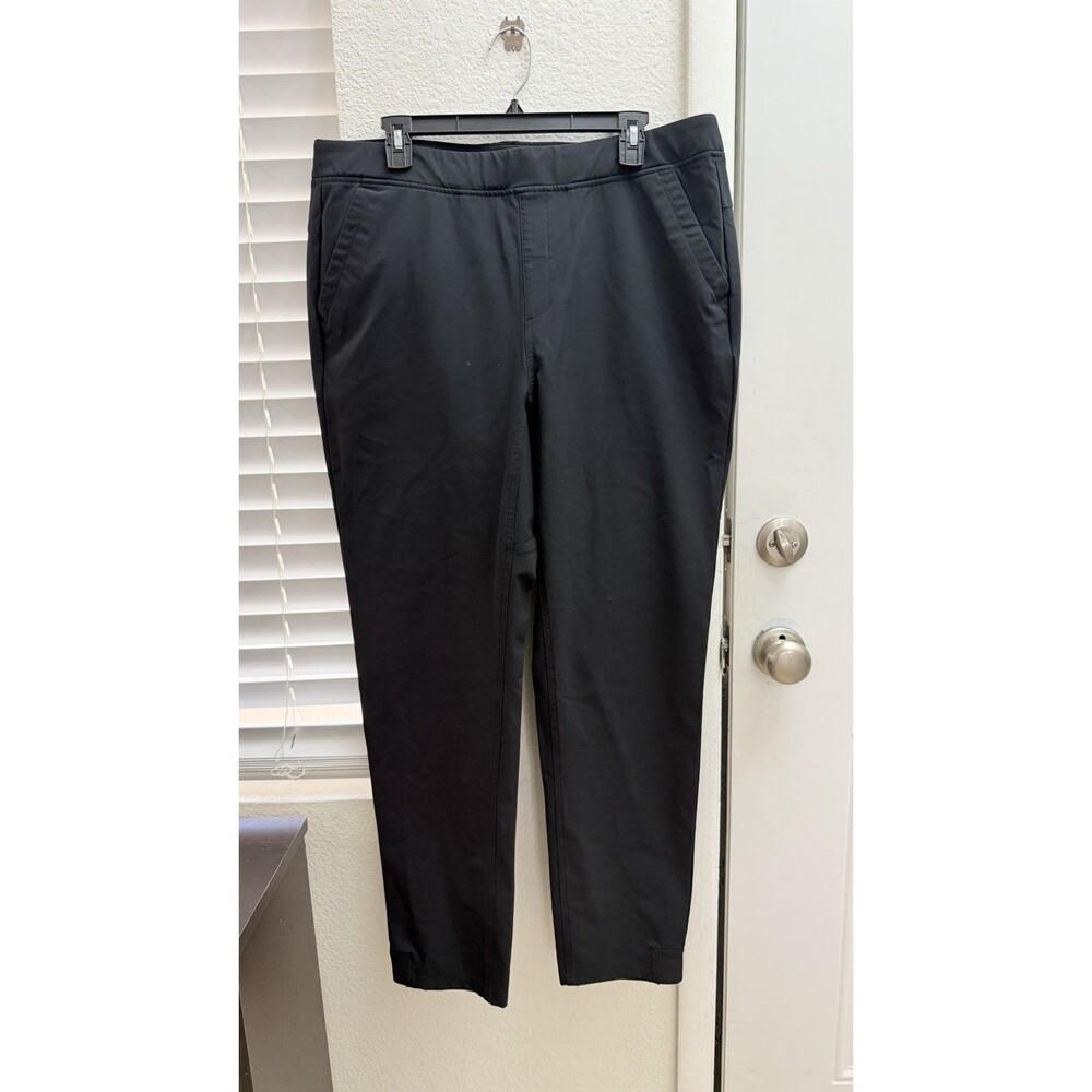 Royal Robbins Women’s Large Black Pants Nylon Spandex Stretch Travel Outdoor Pan